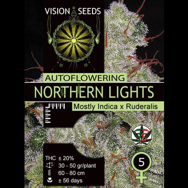Northern Lights Autoflowering Feminized - 5 Seeds
