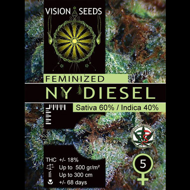 NY Diesel Feminized - 5 Seeds