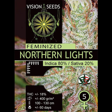 Northern Lights Feminized - 5 Seeds